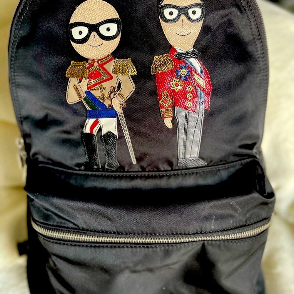 Dolce & Gabbana  Family Nylon Backpack